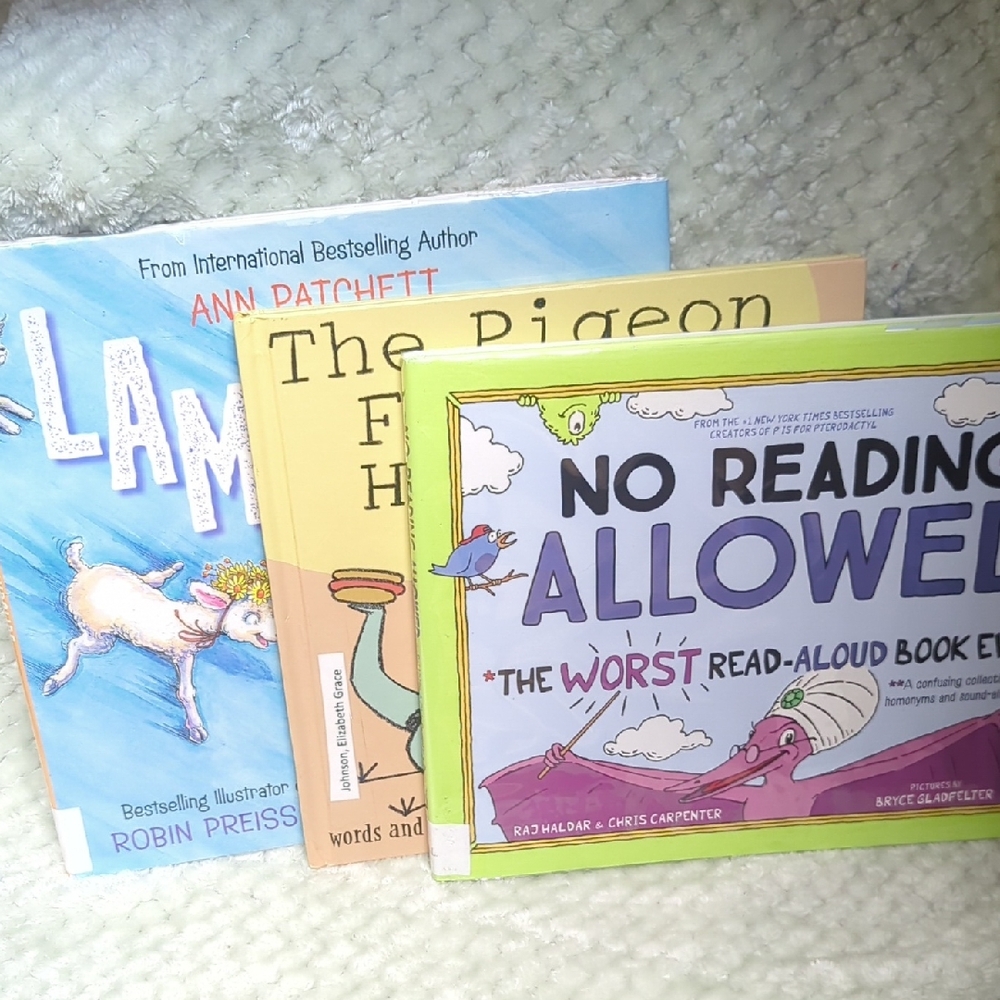 Children's Library Book Set with Colorful Covers